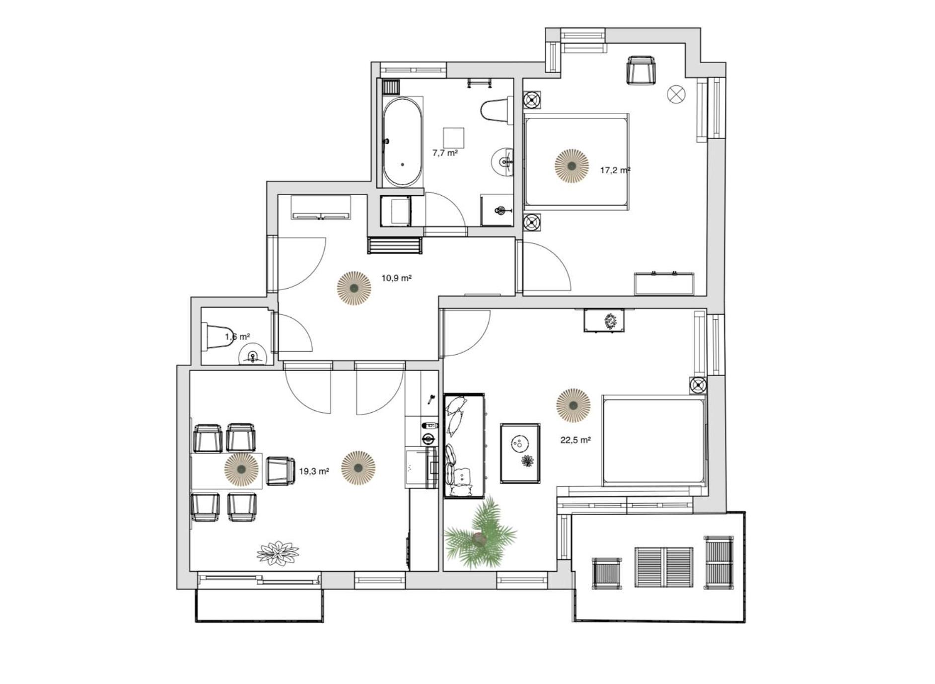 Pineapple Apartments Dresden Zwinger VIII - 85 Qm - 1X Free Parking Dış mekan fotoğraf